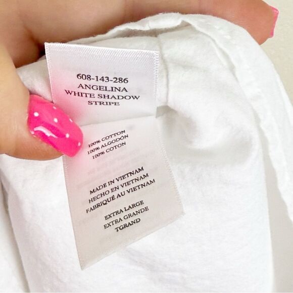 Rails White Short Sleeve Mini Causal Sun Dress XL - Picture 6 of 6